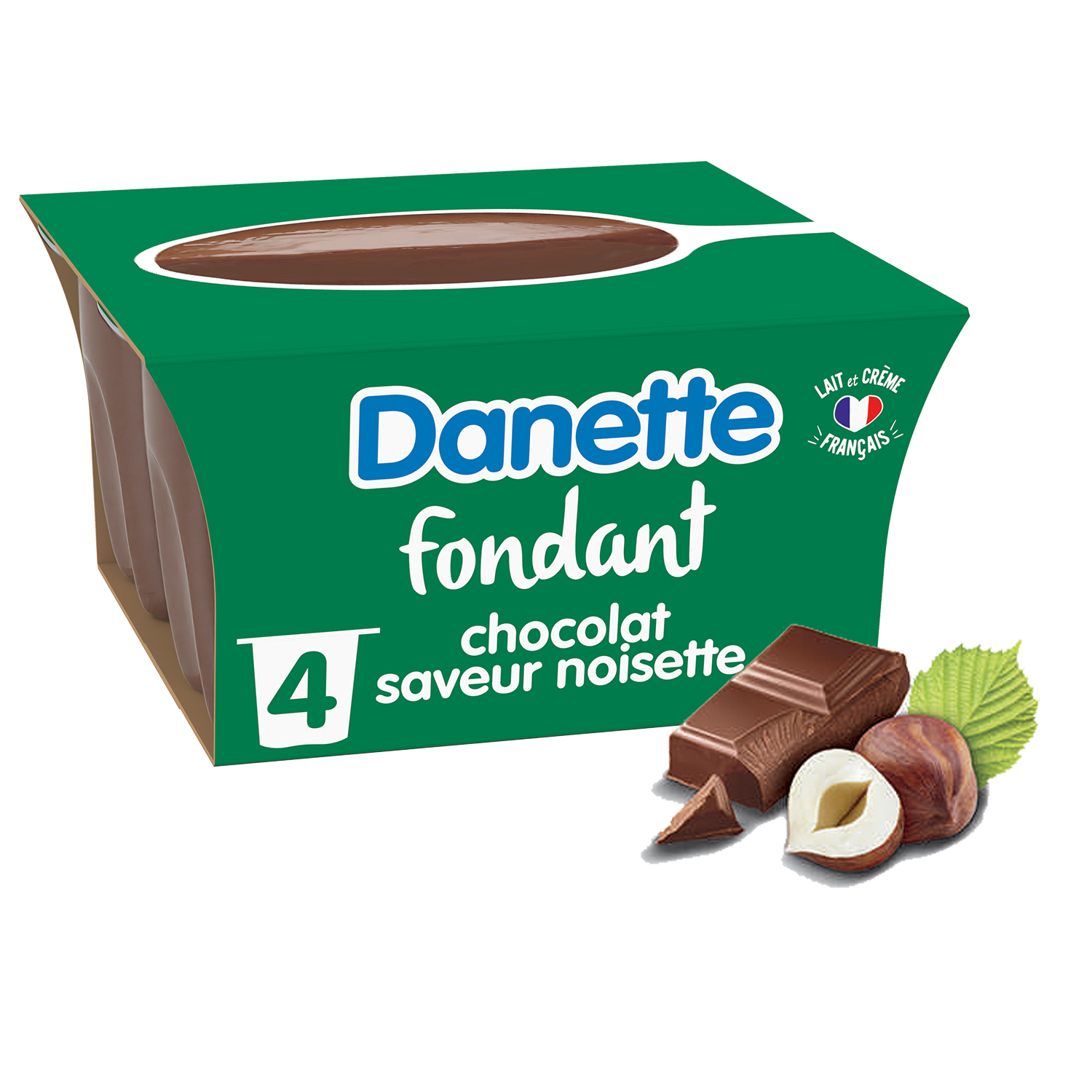 Fondant Danette choco-noisette