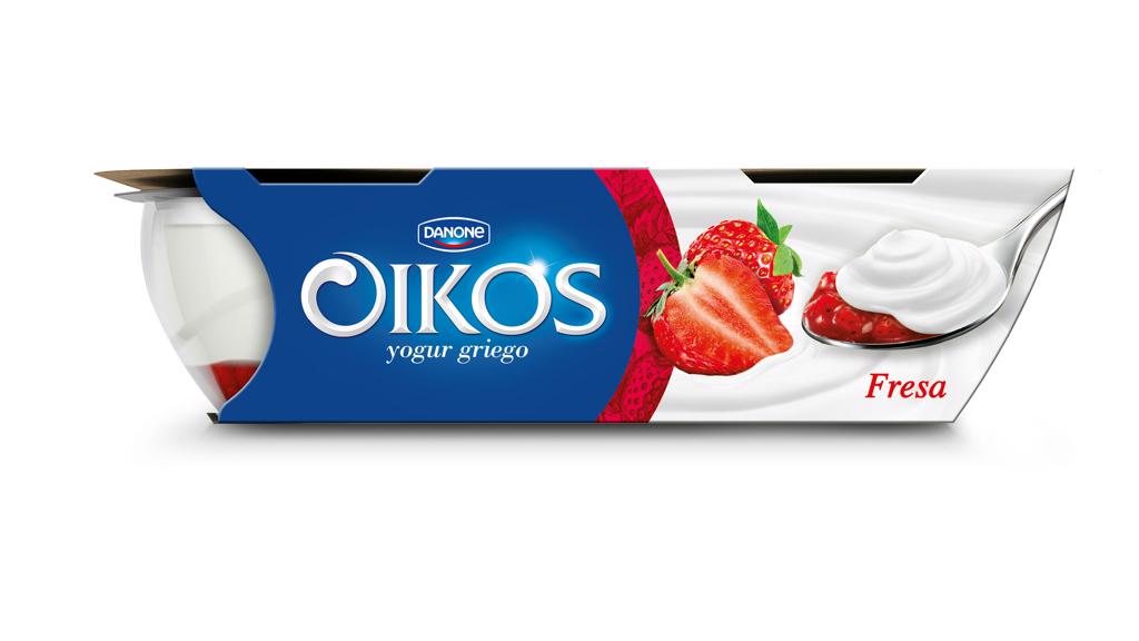 Packshot Oikos Fresa Packshot Oikos Fresa