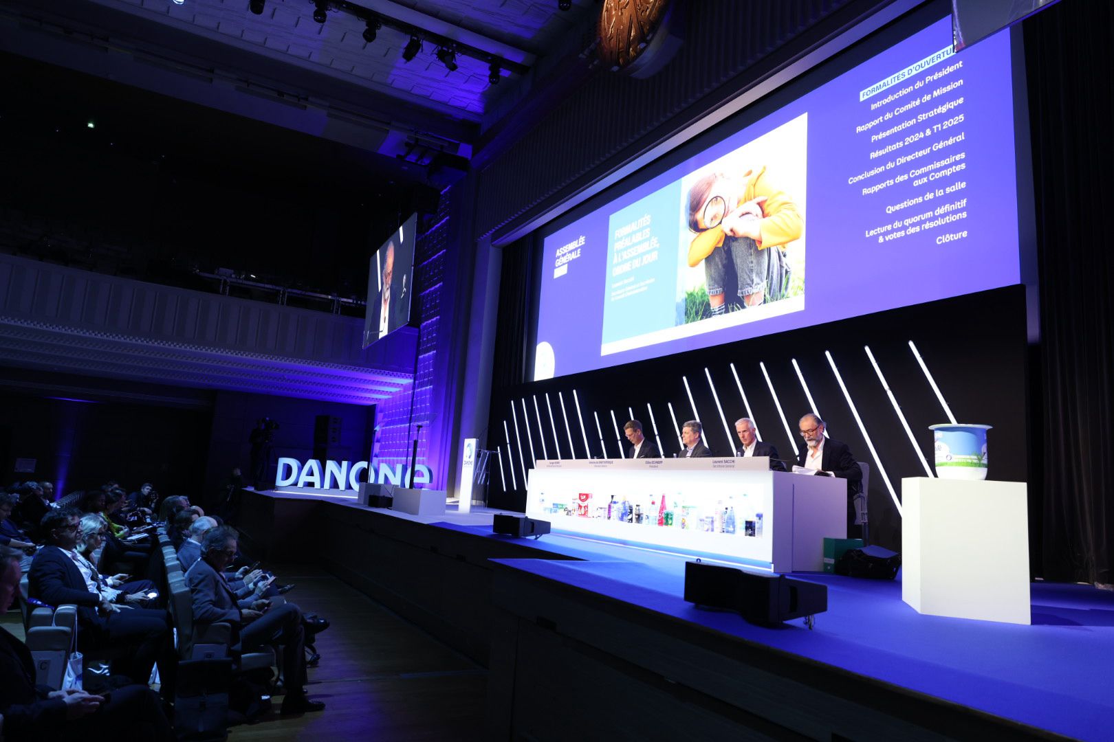 Assemblée Générale 2025 de Danone : approbation de toutes les résolutions