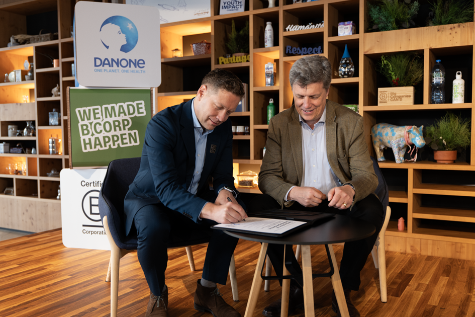 Danone achieves B Corp™ certification worldwide