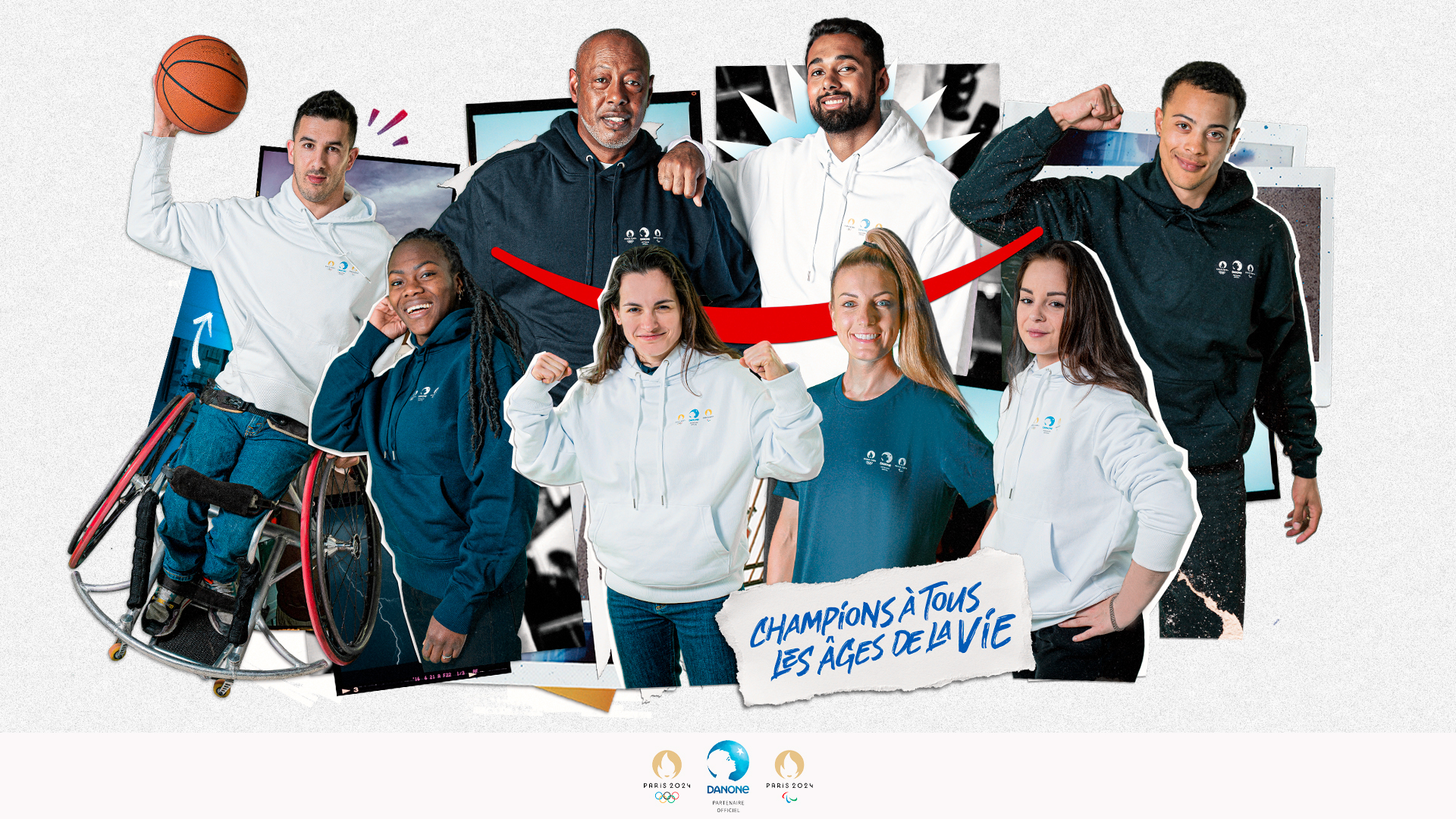 Banner Paris 2024 Danone