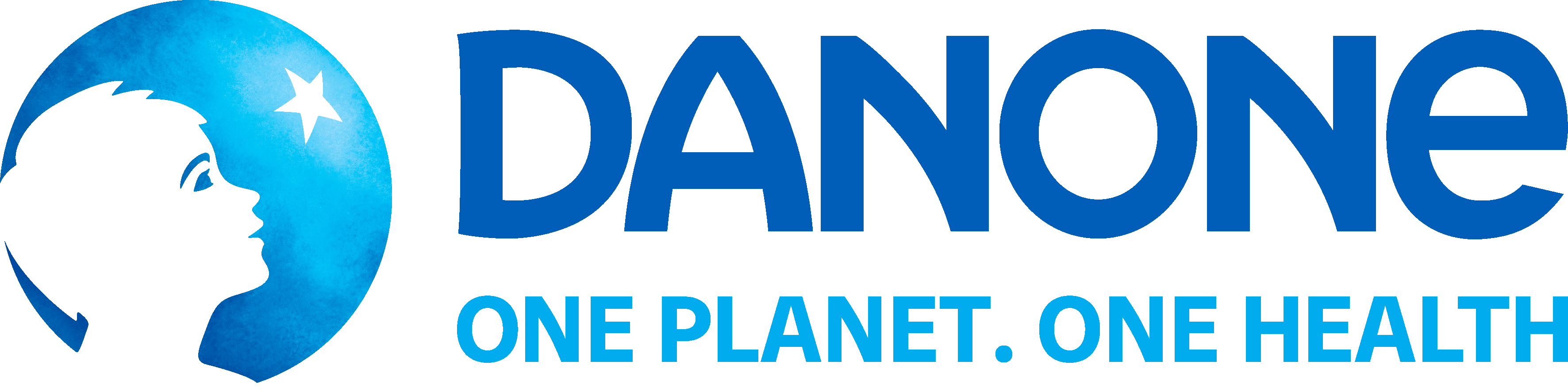 vecteur de logo danone