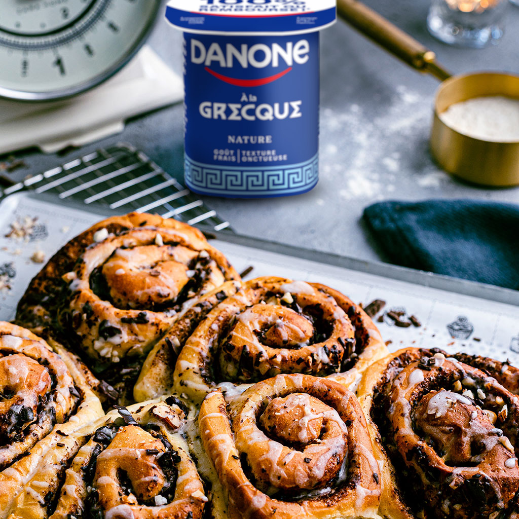 Cinnamon Rolls moelleux au yaourt