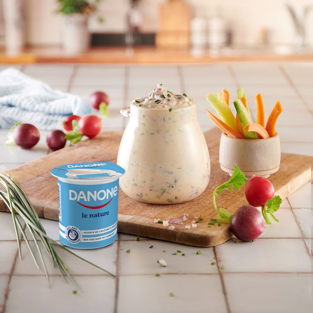 Sauce Ranch Dip Légumes