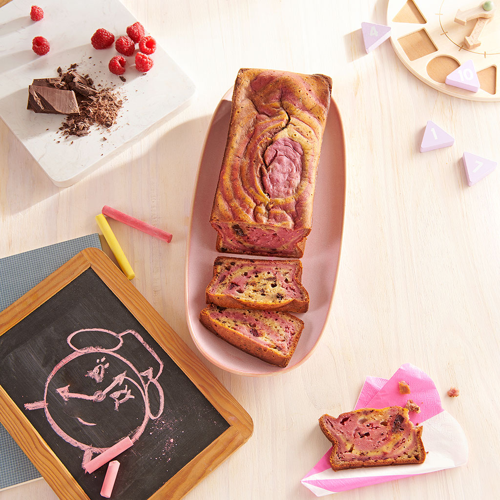 Gateau au Chocolat et a la Framboise